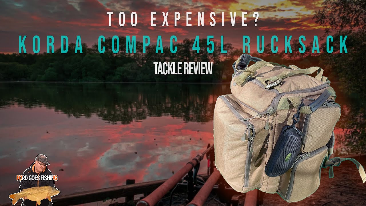 РЮКЗАК KORDA COMPAC 45 л — первый обзор и что в моей сумке