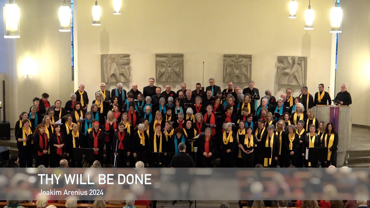 Joakim Arenius: Thy Will Be Done -Gospelchor Eberbach/Sinsheim/Waibstadt- Chorleiter Thomas Stenchly