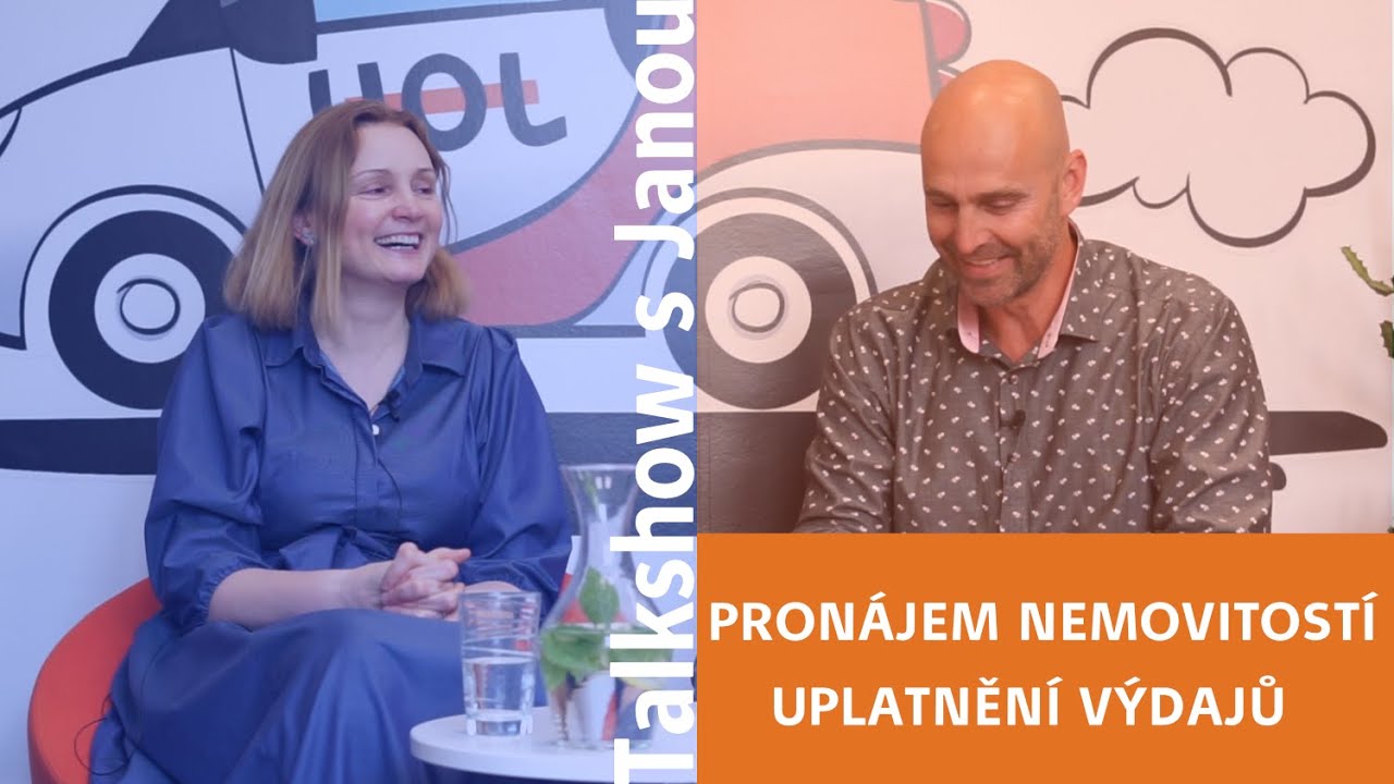 PRONÁJEM NEMOVITOSTÍ - UPLATNĚNÍ VÝDAJŮ | Talkshow s Janou | UOL Účetnictví