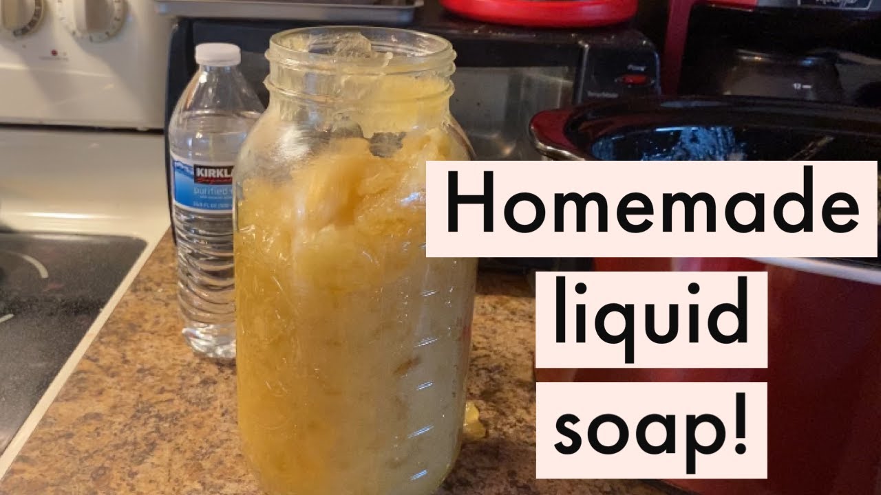 Make Your Own Liquid Castile Soap at Home!
