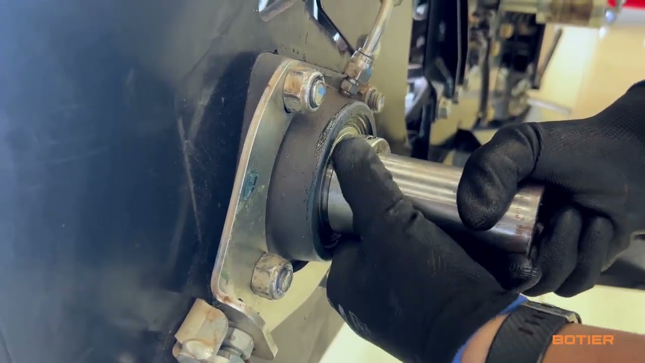 Montagem dos Mancais e Substituição do Rolamento da Botier Serena 130T