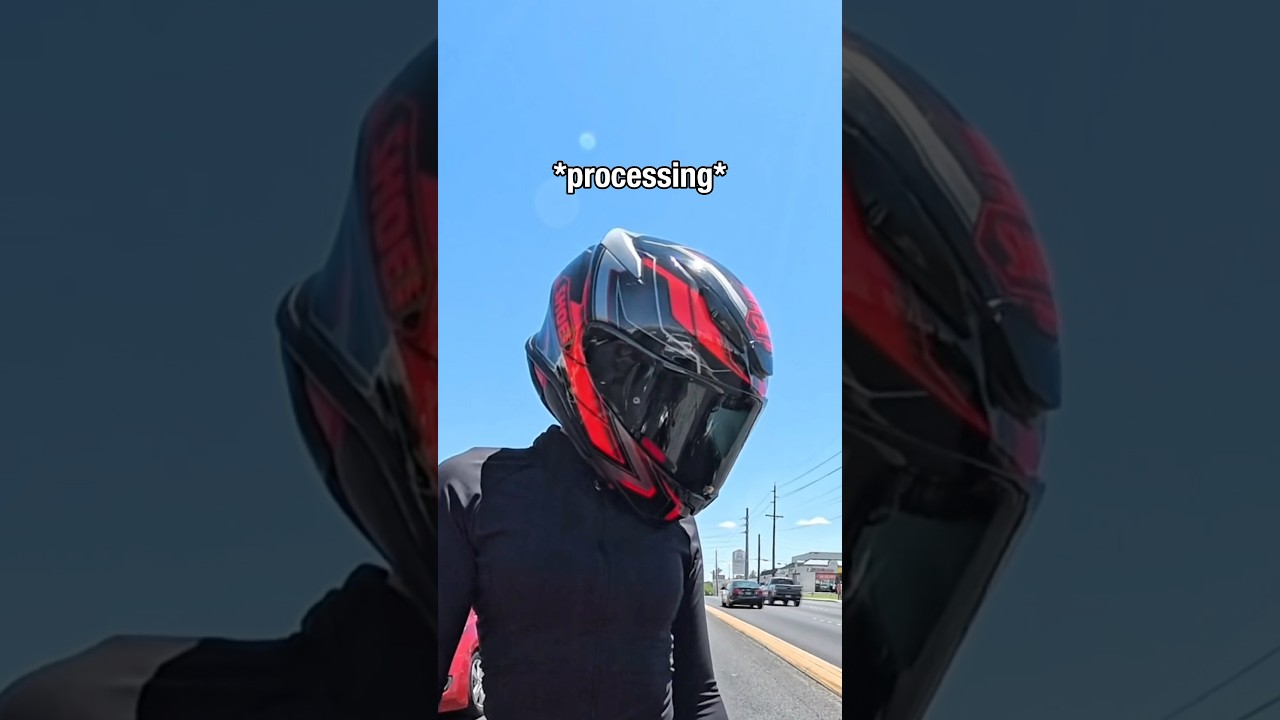 Bro pulled up on a lunchbox 💀 #motorcycle #funny #shorts #bike #love #youtubeshorts