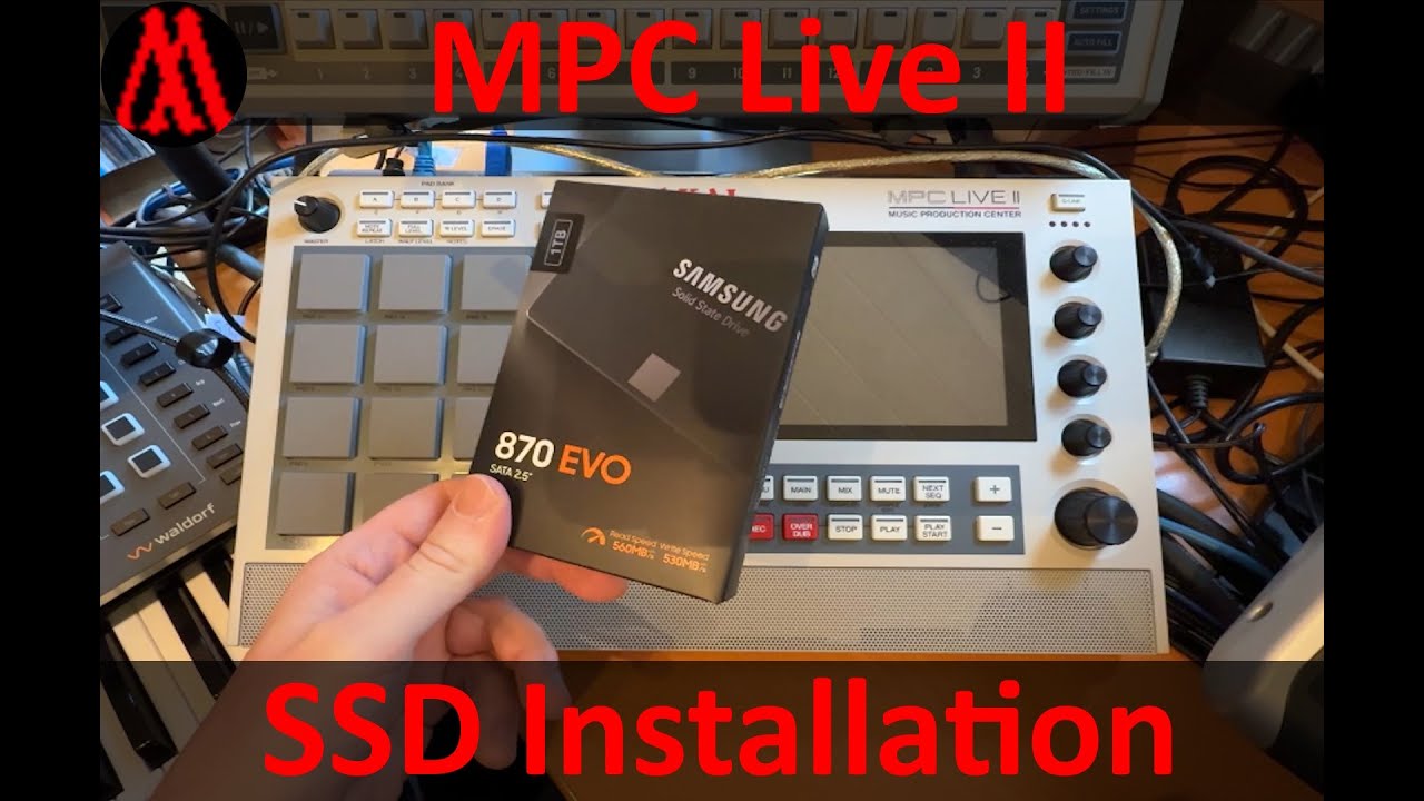 Akai MPC Live II - SSD Installation - It was more challenging than expected!