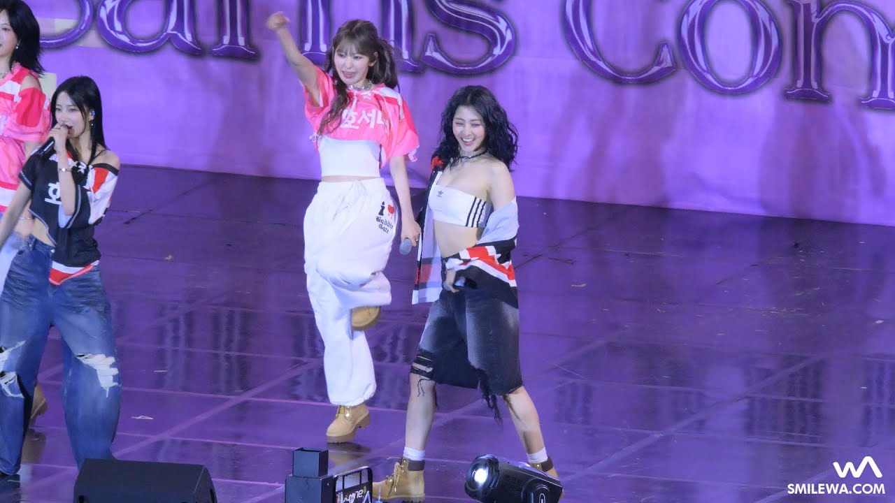 르세라핌 (LE SSERAFIM) 허윤진 '1-800-hot-n-fun' 직캠 @ 호서대 축제 | 241001 | 4K60p
