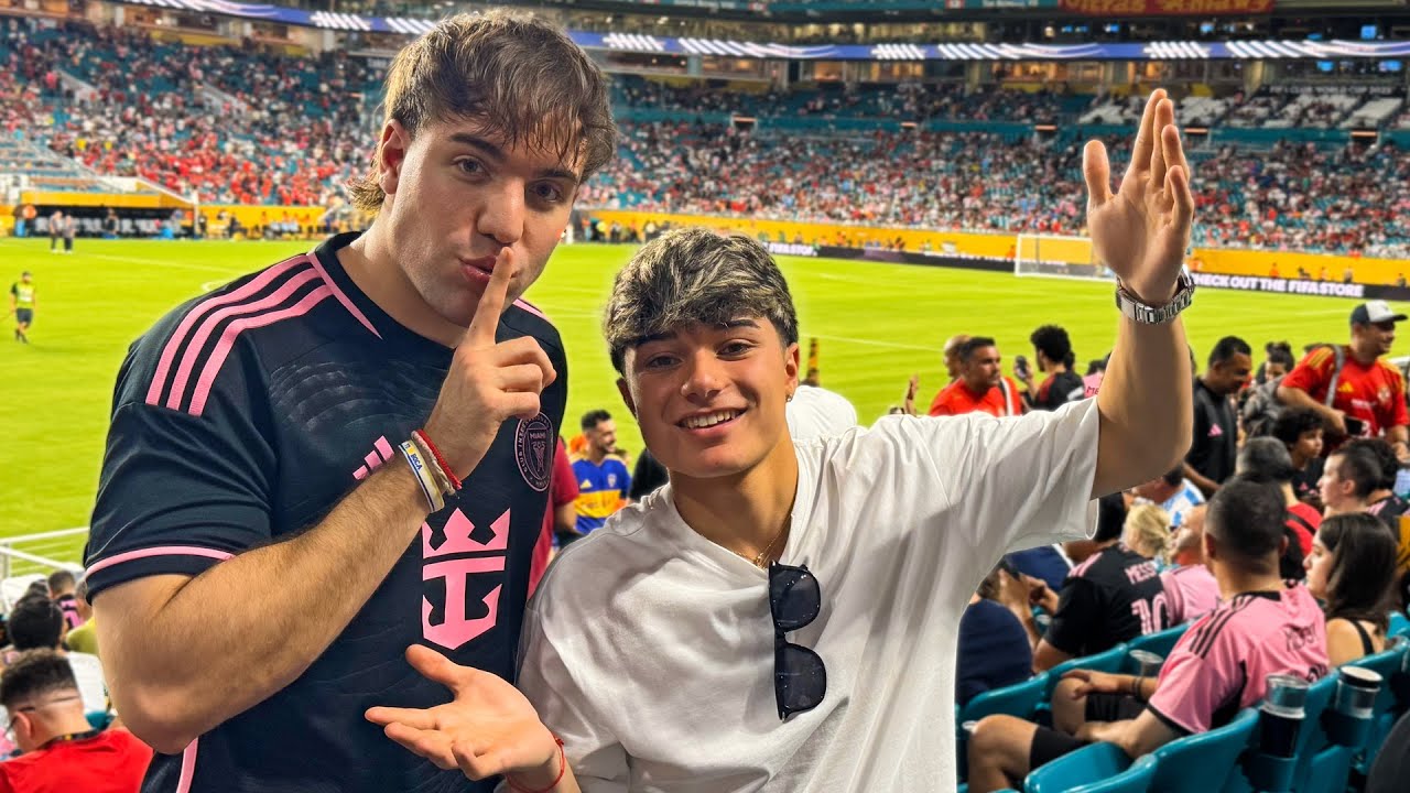 NOS METIMOS A LA CANCHA SIN ENTRADA PARA VER A MESSI