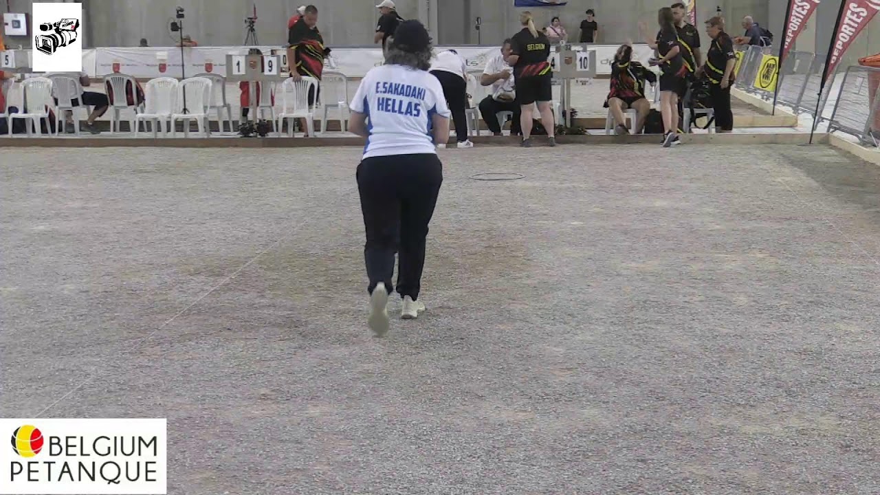 P&eacute;tanque Championnat d'Europe 2026