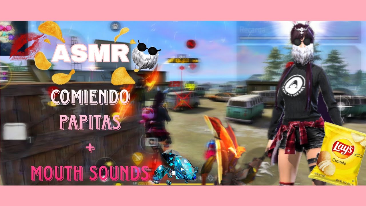 🍟🎀 • ASMR | Consiguiendo la barba del viejo | Free fire & Mouth sounds