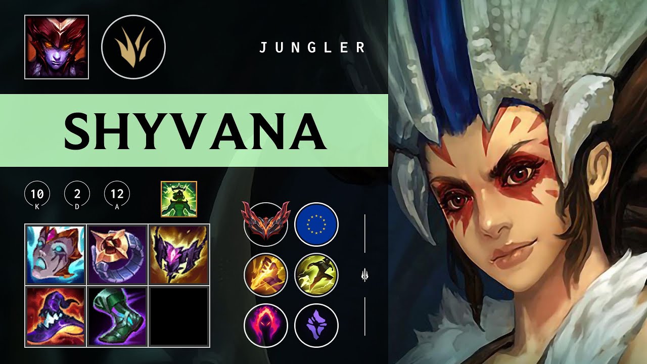 Shyvana Jungle vs Naafiri - EUW Grandmaster Patch 26.01