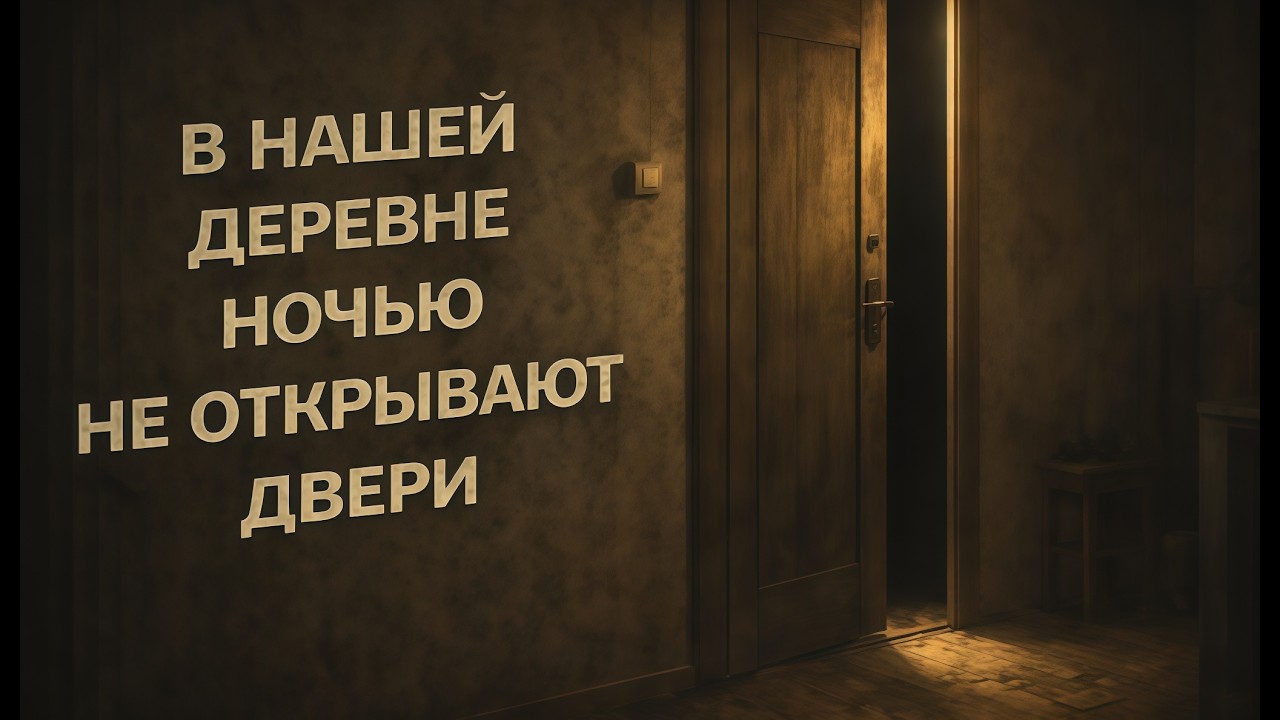 В нашей деревне ночью не открывают двери. Страшные. Мистические. Творческие истории. Хоррор