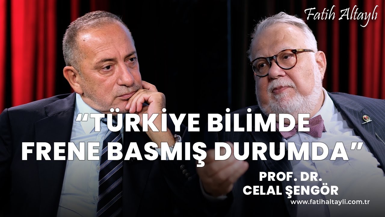 "Türkiye bilimde frene basmış durumda!" / Prof. Dr. Celal Şengör & Fatih Altaylı