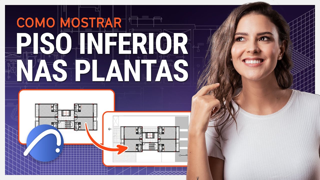 COMO MOSTRAR O PISO INFERIOR NAS PLANTAS NO ARCHICAD? - COM PESO GRÁFICO