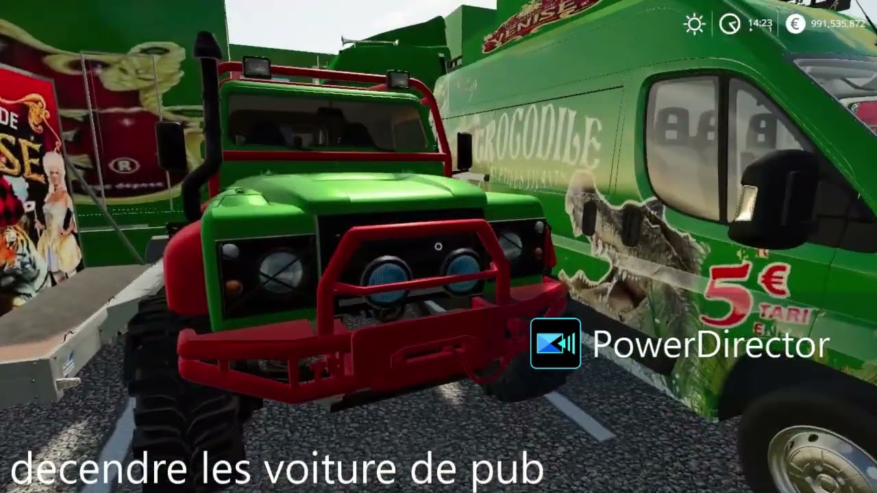 mods fs19 montage du cirque venise