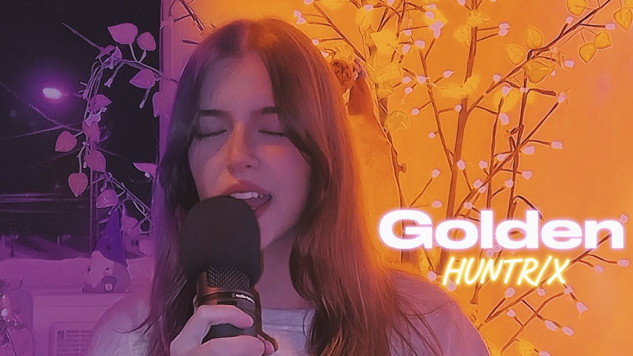 golden – HUNTR/X (cover by maria turdean) from Kpop Demon Hunters ⋆｡˚.