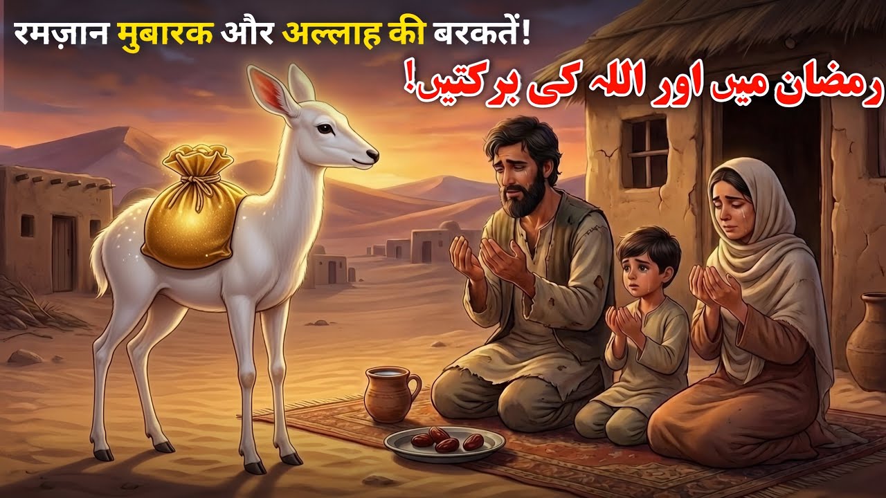 Ramdan Ka Mahina Mein ALLAH Ki Barkatein Barasne Hain | Emotional Islamic Story