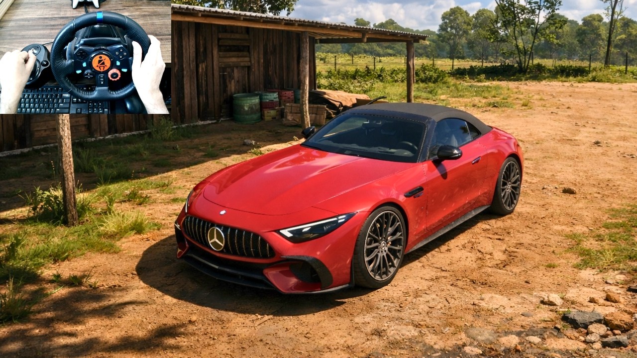 Mercedes AGM SL 63 | Off-Roading | Forza Horizon 5 Gameplay | Logitech G29 Steering Wheel