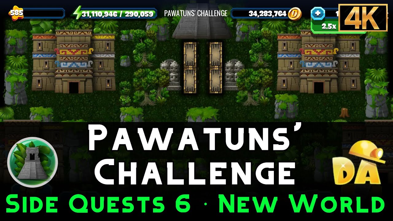 Pawatuns' Challenge | Side Story New World | Diggy's Adventure