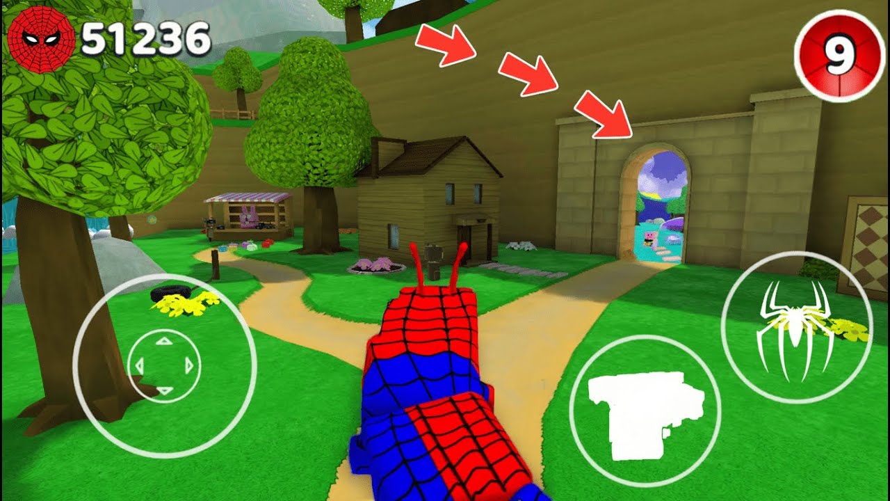 New Secret Boss Spiderman Caterpillar - Super Bear Adventure