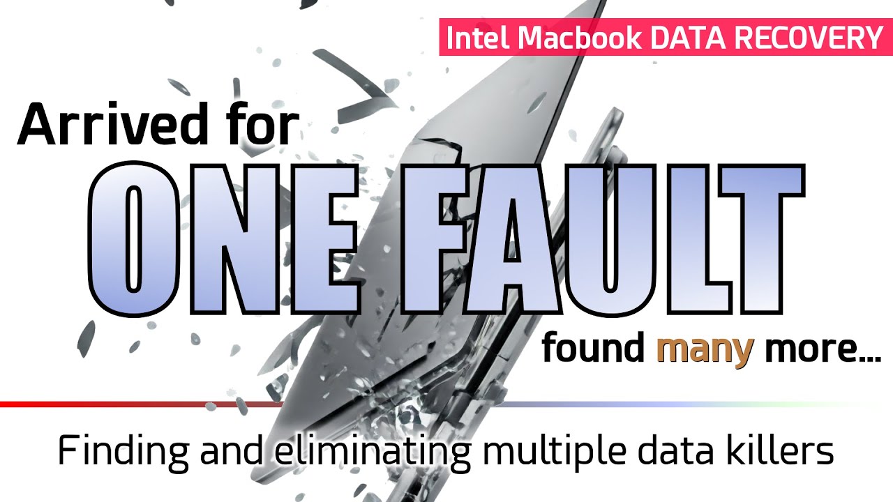 This top end Macbook arrived for one fault but so many more were found.  SSD Data Recovery