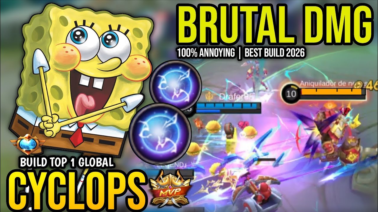 CYCLOPS BEST BUILD 2026 | BUILD TOP 1 GLOBAL CYCLOPS GAMEPLAY | MOBILE LEGENDS✓