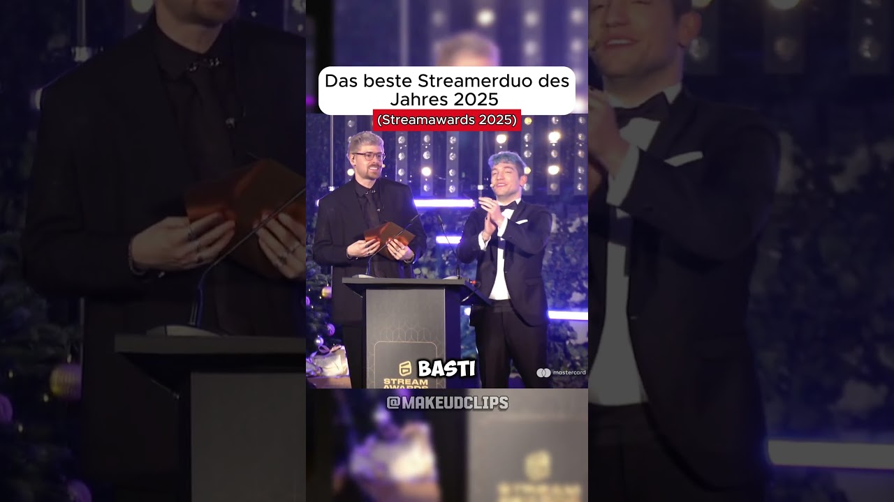 Das beste Streamerduo 2025! (Streamawards) #fyp #viral #streamer #twitch #deutsch