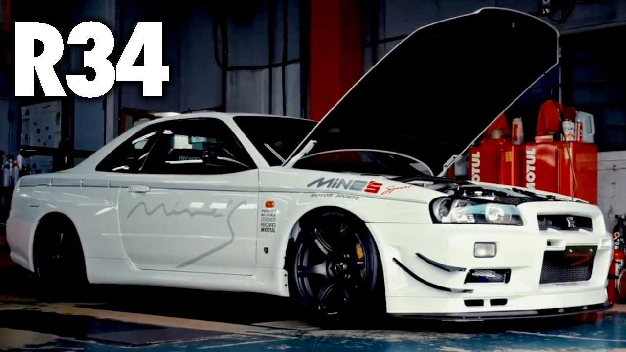 【最高傑作】究極の34GT-R 2選！ニスモ Z-tune ＆ マインズ！！これぞストリートチューンの最終進化形【VIDEO OPTION切り抜き BNR34】