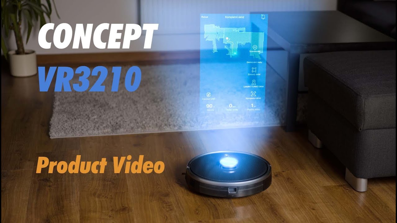 Robotický vysavač Concept VR3210