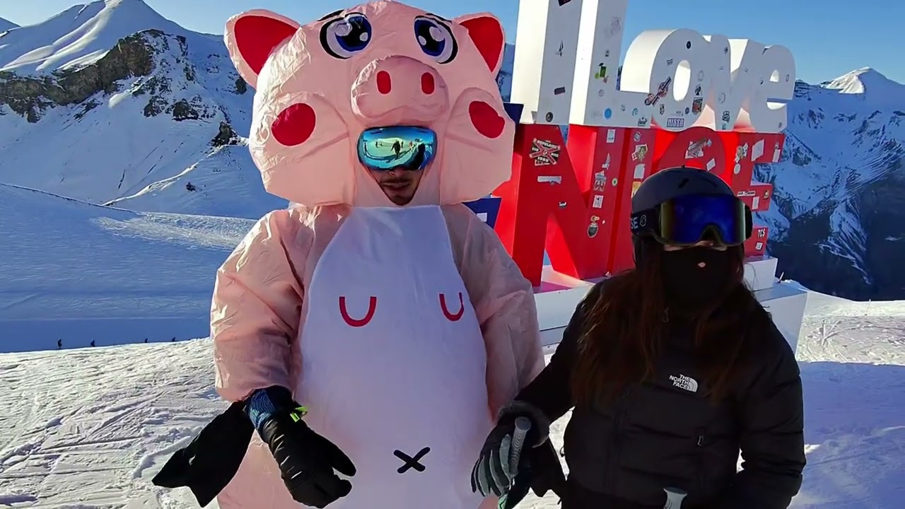 Les chutes en montagne et les fous rires mémorables, voici le reportage à Auron