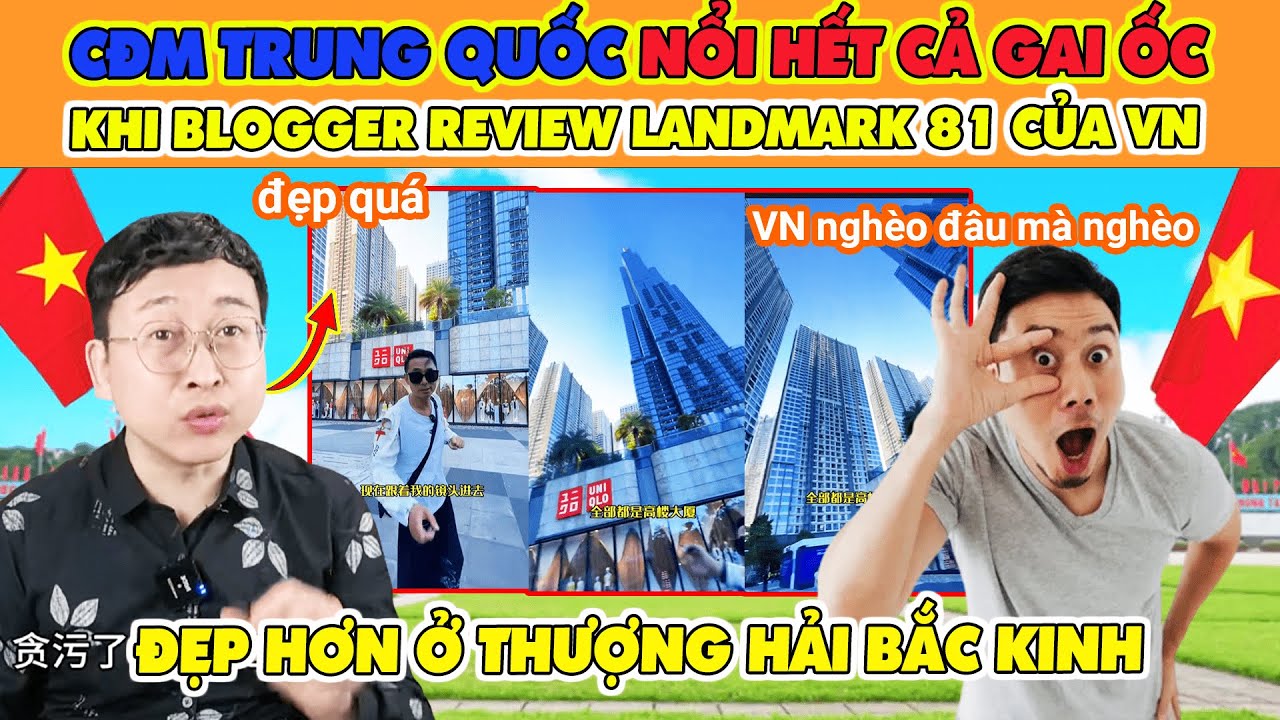 Netizen Trung Quốc Nhận Xét Thế Nào Về Landmark81?Khi Blogger TQ Review Chi Tiết Toà Nhà Cao Nhất VN