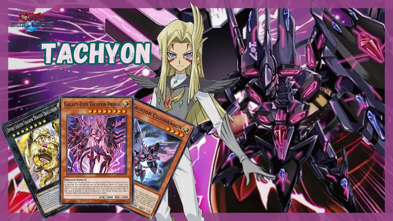 DATAMINE. NOVA SKILL E CARTAS VINDO DARK TACHYON [DUEL LINK]