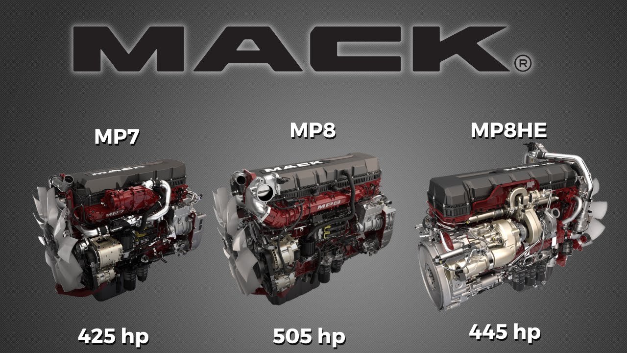 Двигатели для грузовых автомобилей MACK — краткий обзор