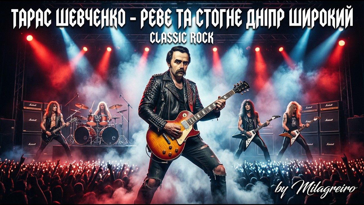 🎸 Тарас Шевченко – Реве та стогне Дніпр широкий | Classic Rock Cover by Milagreiro