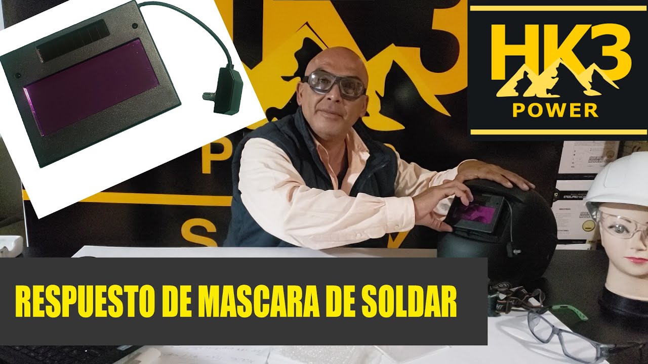 Review de repuesto para mascara de soldar automatica
