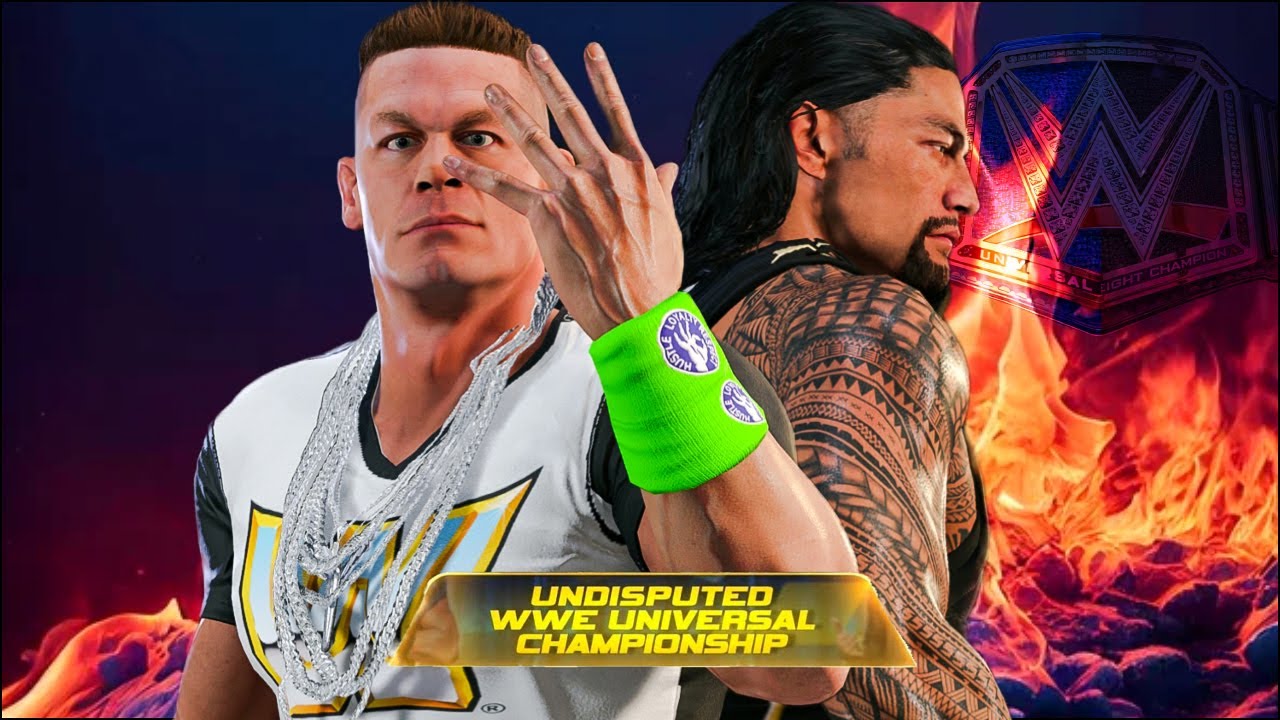 WWE 2K22 Live Stream - Roman Reigns VS John Cena For Undisputed Championship