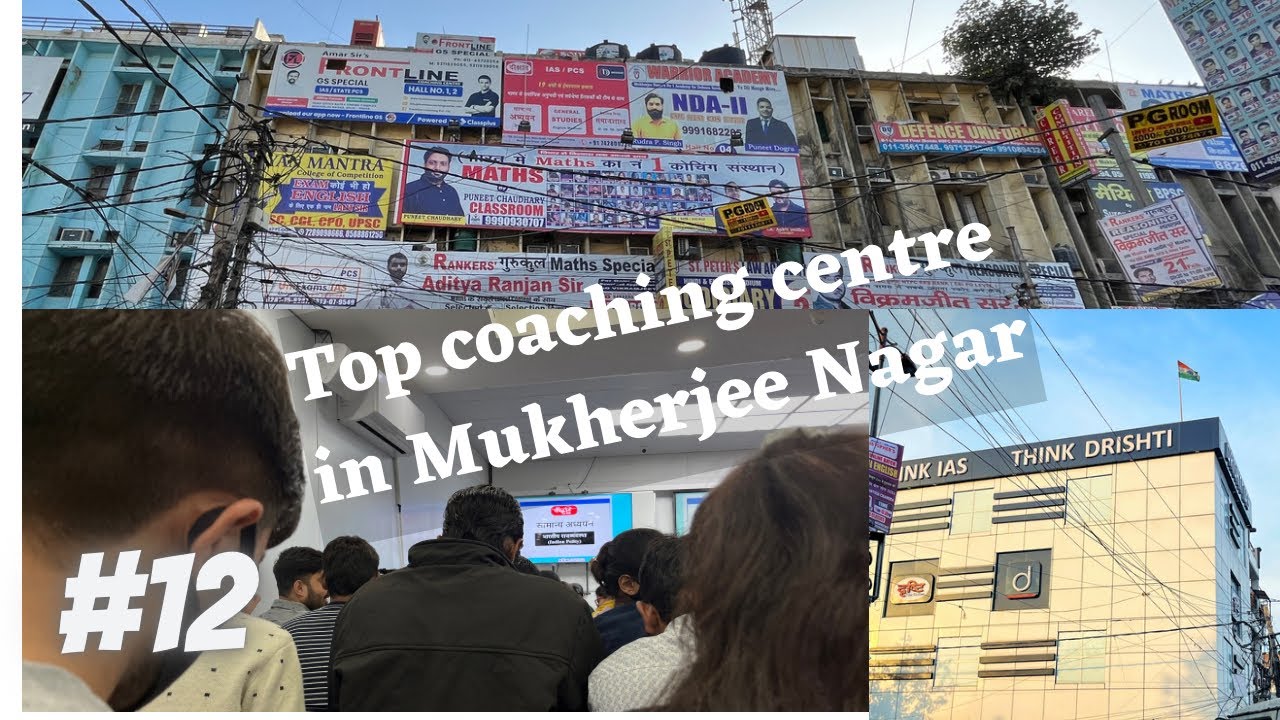 IAS coaching in Mukherjee Nagar || Delhi vlog-12