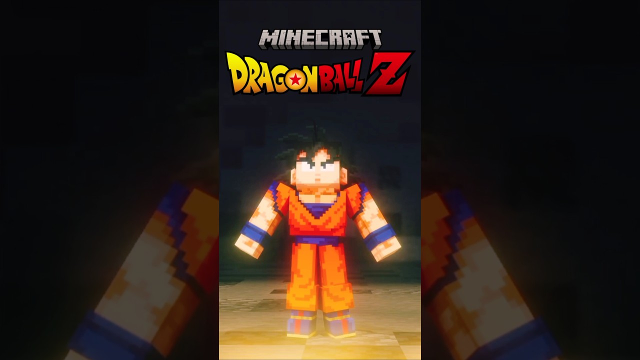NEW DRAGON BALL Z x MINECRAFT OFFICIAL TRAILER 🔥!! #dragonballz #minecraft #dbz