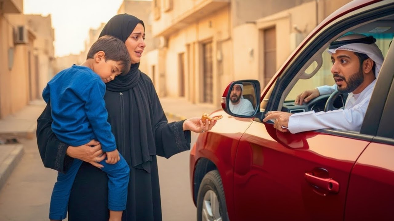 رجل يرى طليقته تتوسل لإطعام طفلها… ثم تأتي المفاجأة التي تنسف حياته رأسًا على عقب!