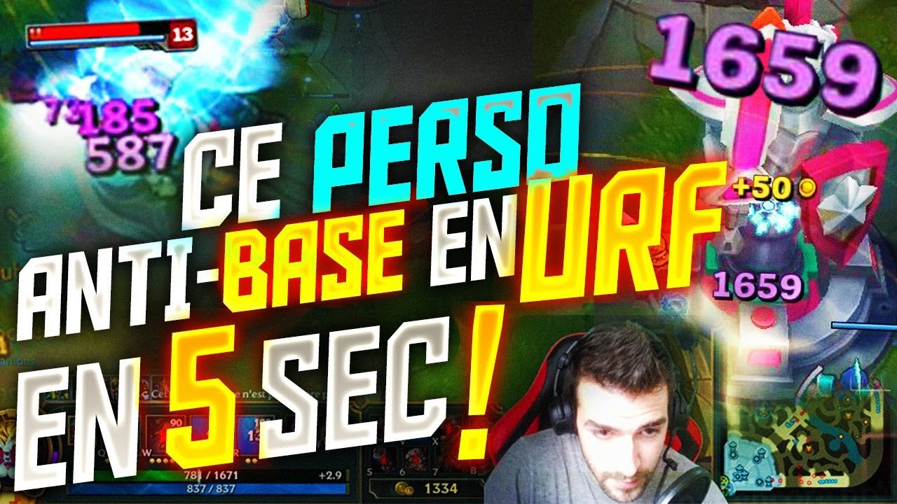 URF LoL : CE PERSO QUI DEPOP TA BASE EN 5s  Fr