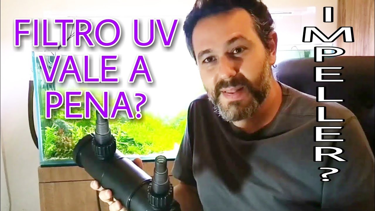 Instalei um filtro UV GIGANTE no meu canister e troquei o IMPELLER Aquário Plantado