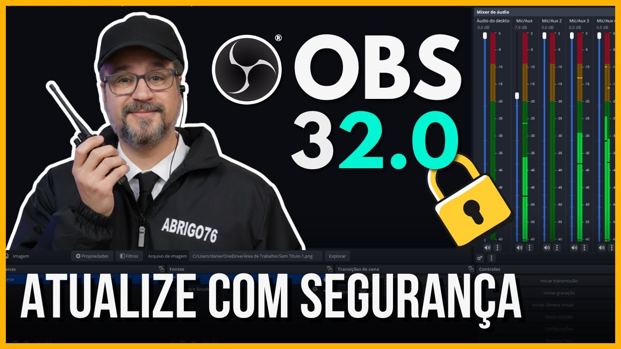 Como Atualizar para o OBS Studio 32 sem Perder NADA (Passo a passo)