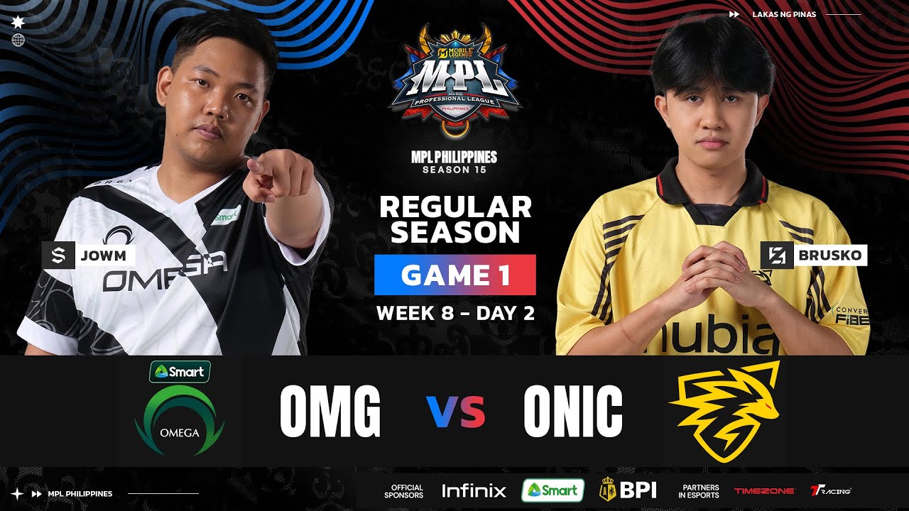MPL PH S15 - W8D2 - ONIC VS OMG GAME 1