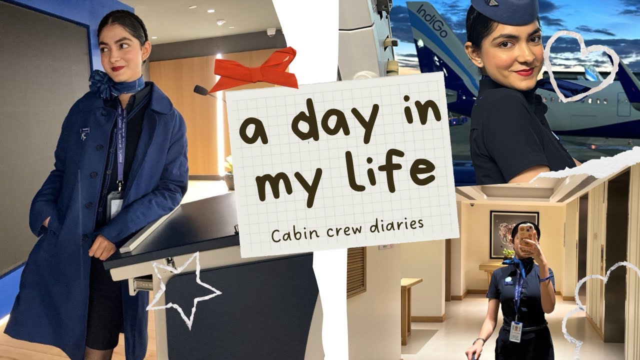 A Day in My Life as a Cabin Crew✈️| Indigo | Airport standby 