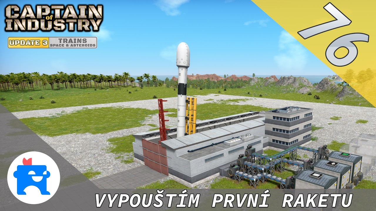 ⚓️Vypouštím první raketu❗️ CAPTAIN of INDUSTRY | S03E76