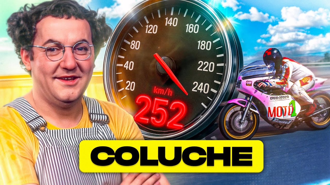 Coluche : Le clown qui roulait à 252 km/h.