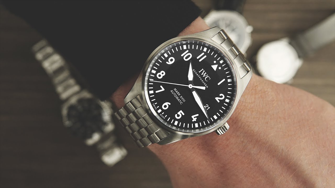 A worthy successor to a flying legend | IWC Mark XVIII Pilot's Watch - Chrono24 Zoom