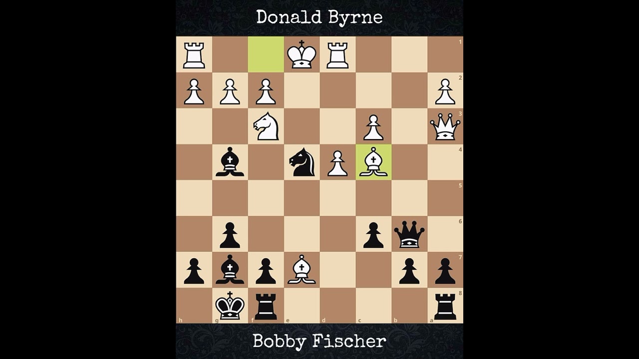 The Game of the Century | Donald Byrne vs Bobby Fischer (1956)