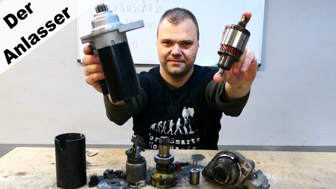 Anlasser Prüfen - zerlegen - Projekt VW T4 Multivan Teil4