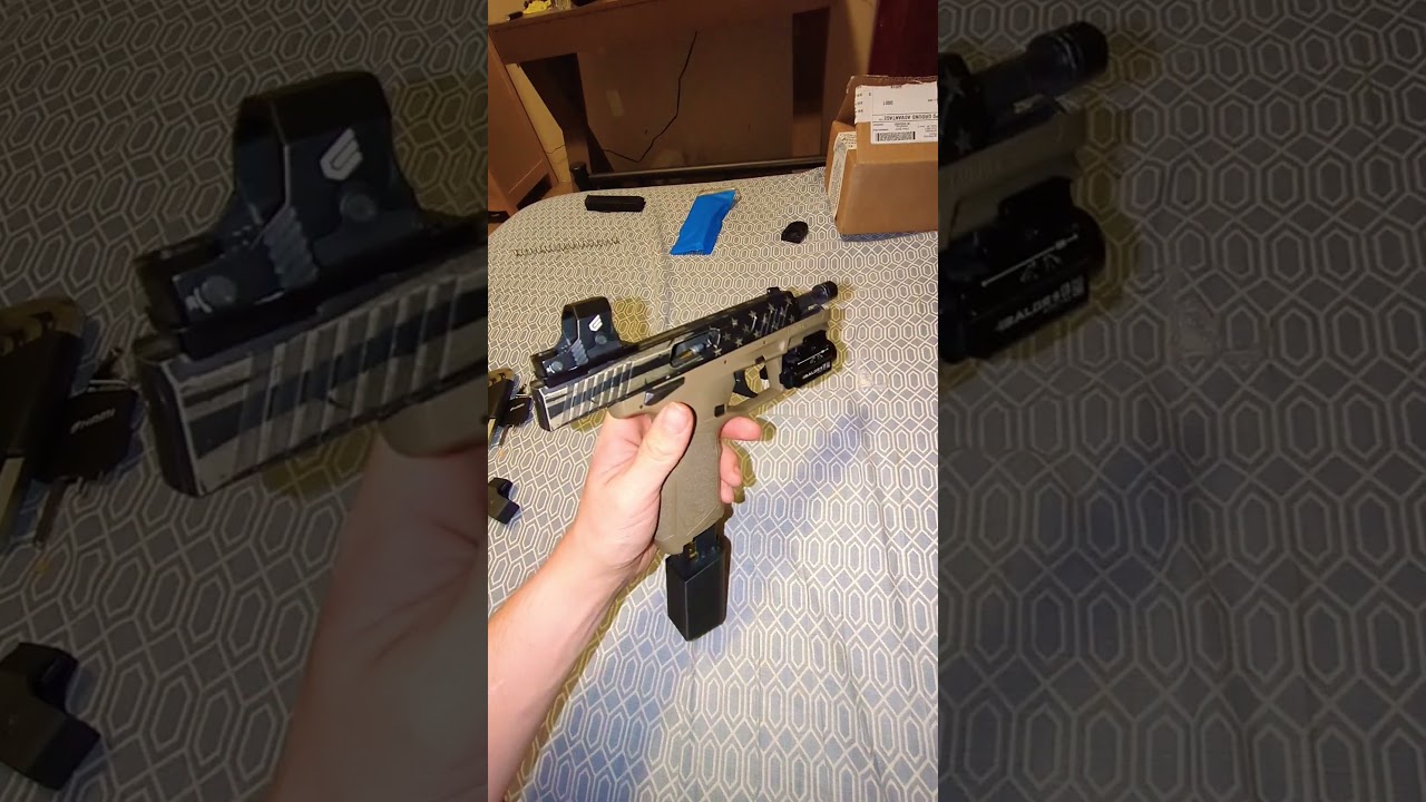 first ever 30 rd magazine for the Taurus tx22 like if you wanna see it in action