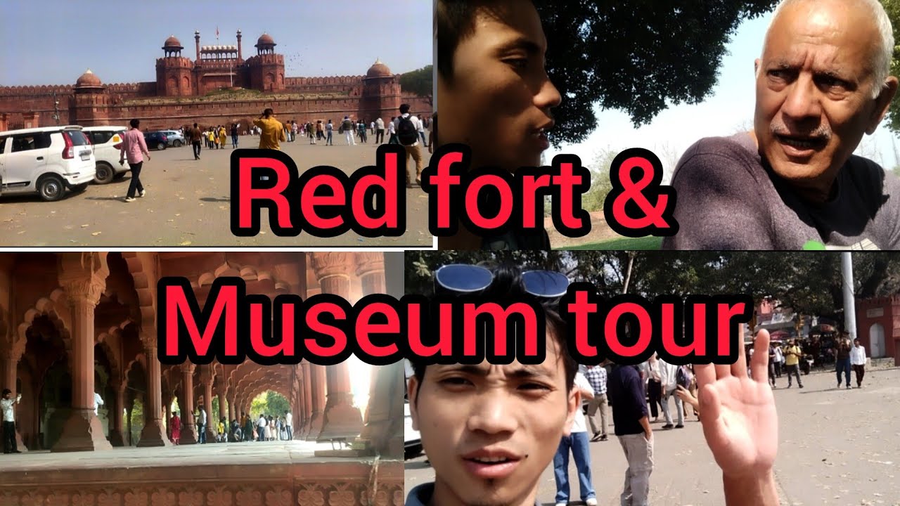 Visited  Red fort and red fort museum, Delhi India
