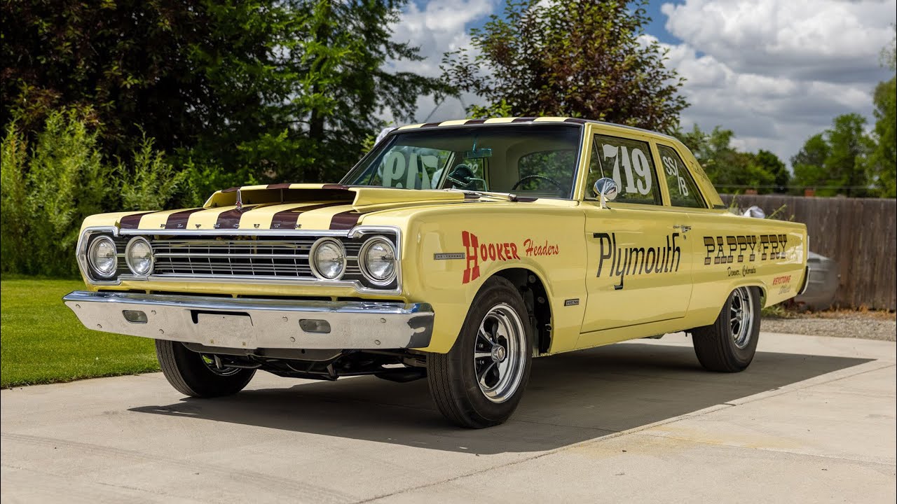 Historic Hemi Super Stock Racer: Judy Lilly's 1967 Plymouth Belvedere (Auction Completed)
