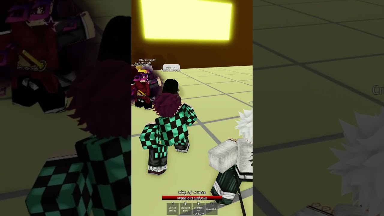this MIGHT be demon slayer #jujutsushenanigans #roblox #demonslayer #robloxbattlegrounds #zenitsu